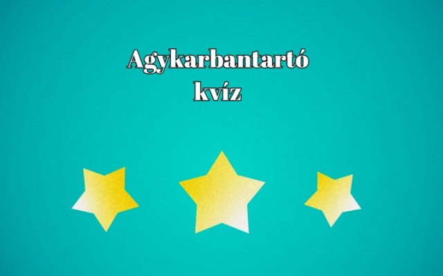 Friss napi kvíz! - Ez a kvíz nem csak szellemi kihívás, hanem remek szórakozás is