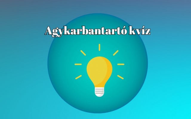 Gyors napi kvíz - Az emberek 20 százaléka tudja csak az összes kérdésre a helyes választ