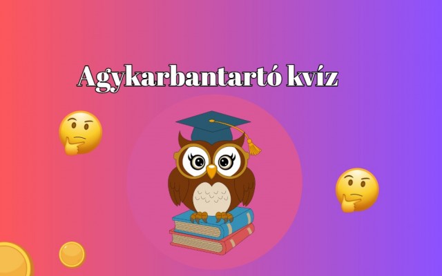 Napi kvíz - Ez a kvíz alaposan megmozgatja az agytekervényeidet – készen állsz?