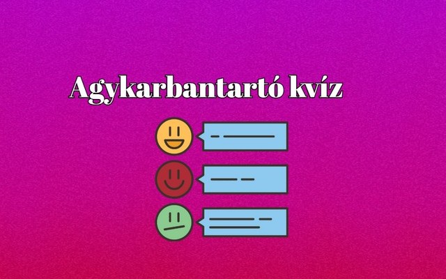 Agykarbantartó kvíz - Magas lehet az IQ-ja annak, aki elér ezen a napi kvízen 6 pontot