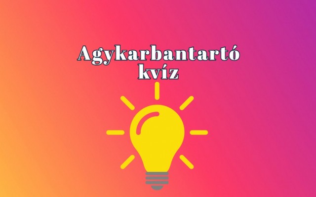 Zsenimérő kvíz - Száz emberből ötven tud legalább 5 pontot elérni ezzel a remek napi kvízzel