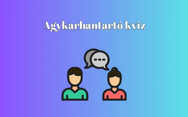 Minden napra kell egy ilyen agykarbantartó kvíz! Még az orvos is felírná receptre!