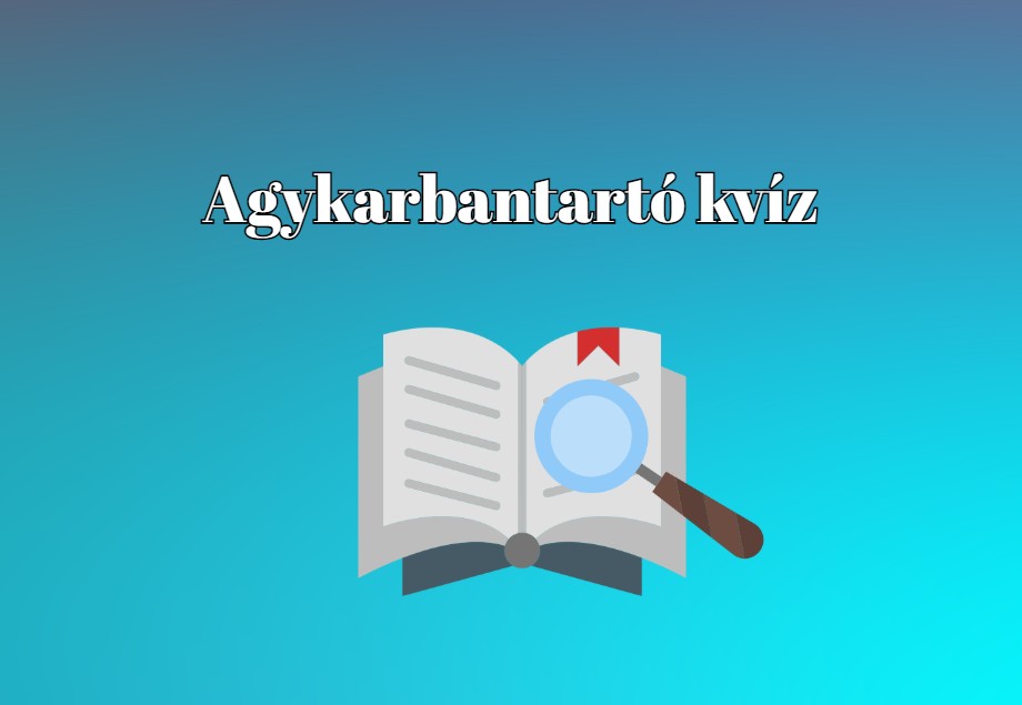 Napi kvíz - Ha te is szereted a játékos kihívásokat, akkor ezt a kvízt neked találtuk ki