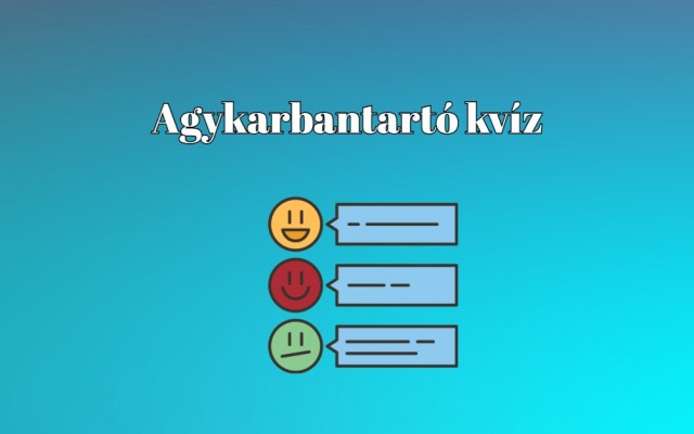 Friss kvíz: ebben kvízben, ha hatnál több helyes választ adsz, már az átlag felett teljesítettél