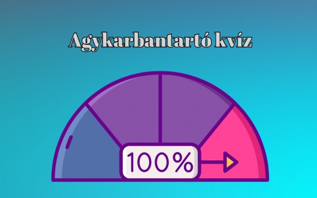 Friss napi agykarbantartó - Ebben a mai agykarbantartó kvízben a rutin és az ész is számít