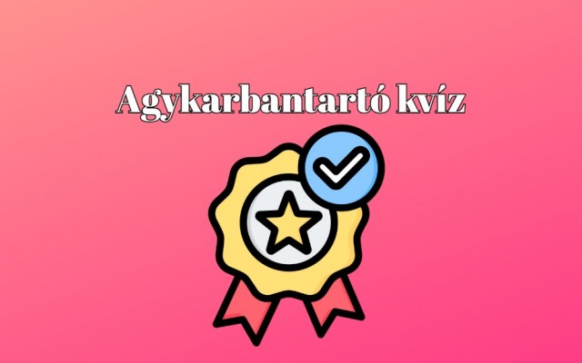 Ha van most egy nyugodt perced, érdemes ránézned erre kvízre: ellazít és szórakoztat