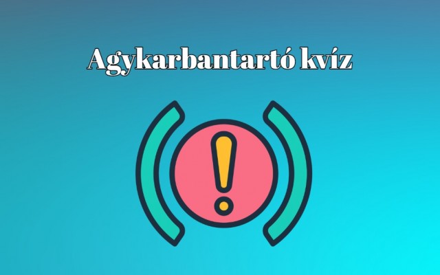 Itt egy új napi kvíz, amiben arra azt kell megmutatnod mit tudsz