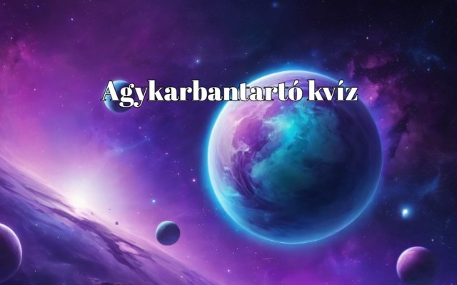 Itt egy újabb napi agykarbantartó kvíz, mellyel bizonyíthatod szellemi rátermettséged