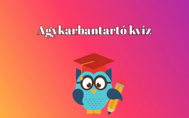 Agykarbantartó napi kvíz, ha szereted a kihívásokat, ezt a műveltségi kvízt ki ne hagyd!