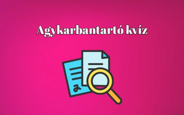 Rossz kedv ellen minimum egy ilyen vegyes kvíz javallott. Például ez a játékos napi kvíz