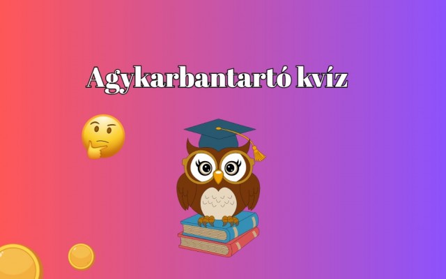 Friss napi kvíz - Száz emberből ötven tud legalább 7 pontot elérni ebben