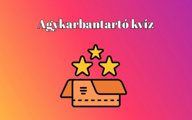 Napi kvíz - Teszteld magad és szerezd meg mind a nyolc pontot ebben a kvízben