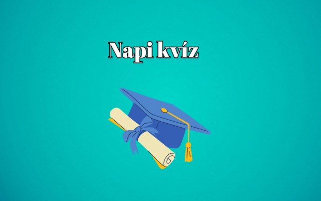 Többféle kérdés egy napi kvízben. Ha neked is ez a kedvenced, kattints és játssz