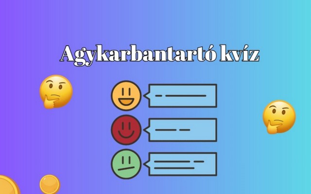 Friss napi kvíz - Ha ebbe a kvízbe belekezdesz, nem akarod abbahagyni!