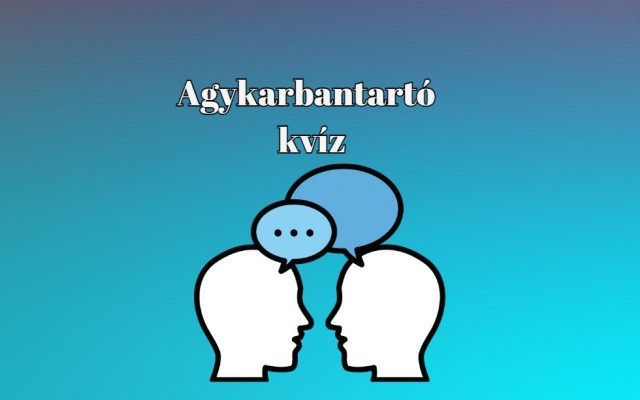 Egy adag agykarbantartó kvíz minden napra kell
