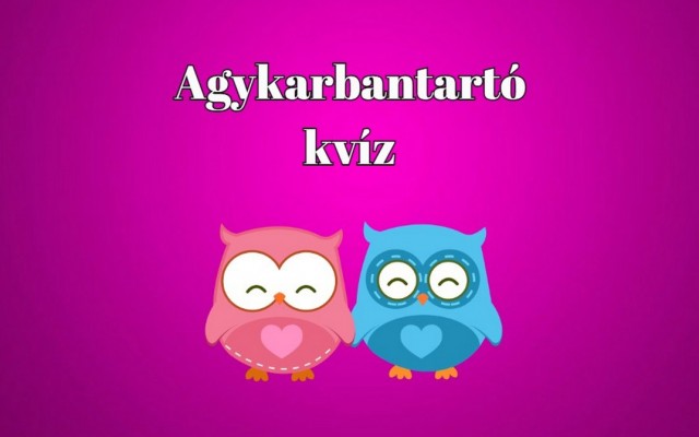 Komoly fejtörést okozhat, de ezt a friss napi agykarbantartó kvíz nem érdemes kihagyni!