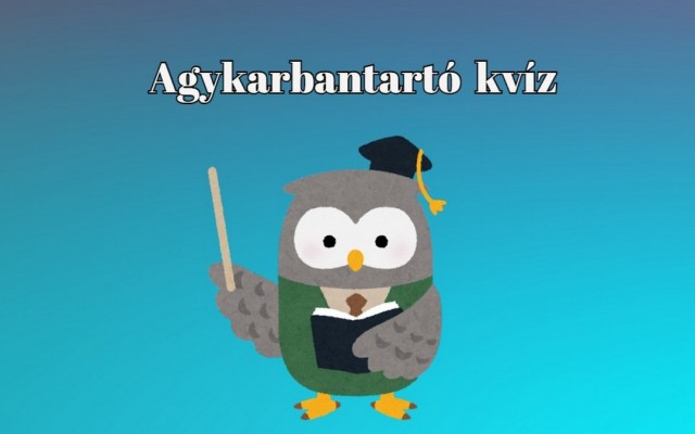 Megérkezett a legfrissebb kvíz! Hozd ki magadból a maximumot ebben az agykarbantartó kvízben!
