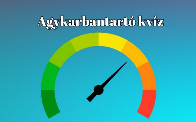 Kvízpercek: akár 150 is lehet az IQ-ja annak, aki ennek a kvíznek több mint felét jól tölti ki