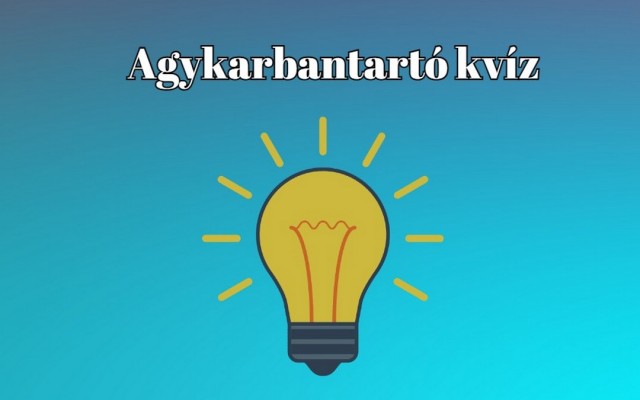 Úgy alakult, hogy csak egy kattintásra vagy attól, hogy ezzel a remek napi kvízzel játssz