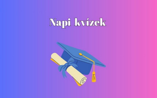 Frissen jött kérdések - Vegyes felvágott napi kvíz érkezett