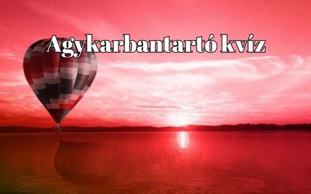 Ez a napi agykarbantartó kvíz 75 %-kal javítja agyad vérkeringését