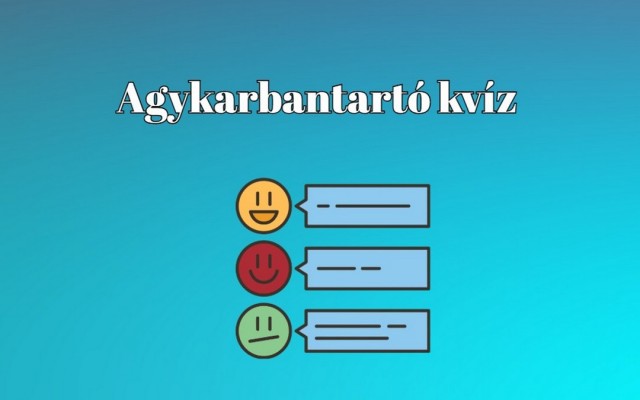 Kvízkaland: ha a kvízkérdések felére helyesen válaszolsz, büszke lehet magadra