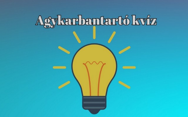 Zsenimérő - Száz emberből ötven tud legalább 6 pontot elérni ezzel az agykarbantartó napi kvízzel